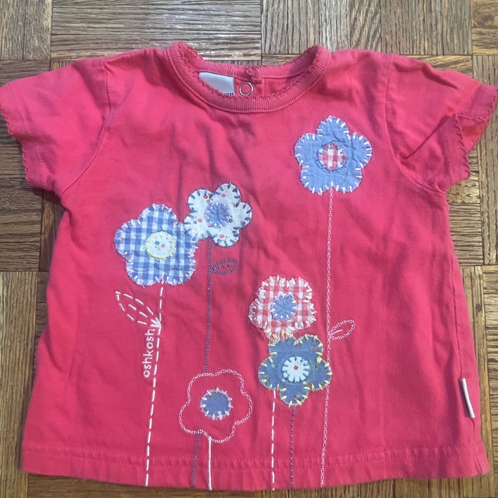 OshKosh B'gosh Kids Floral pink T-Shirt